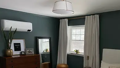 EcoHeat Maine heat pump system — residential gateway
