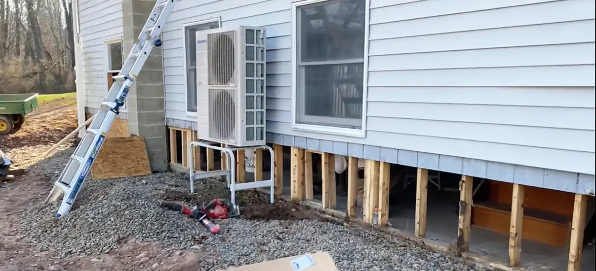 EcoHeat Maine installation — Western Maine